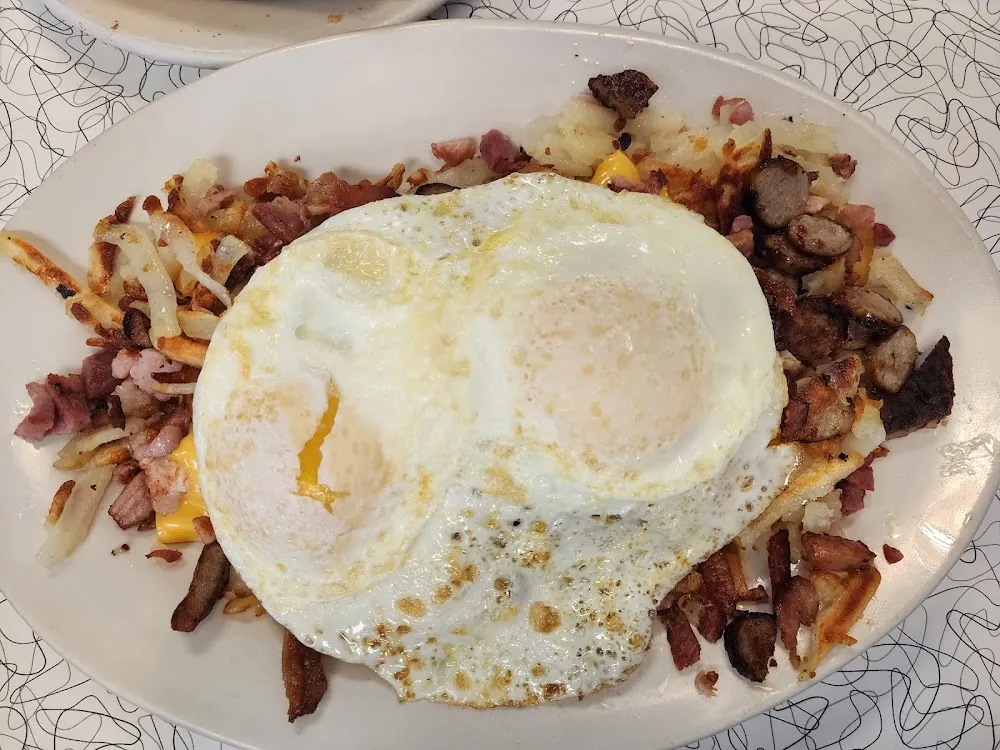 Corned Beef Hash Omelette